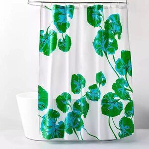 Geranium Leaf Green Shower Curtain - DVF for Target